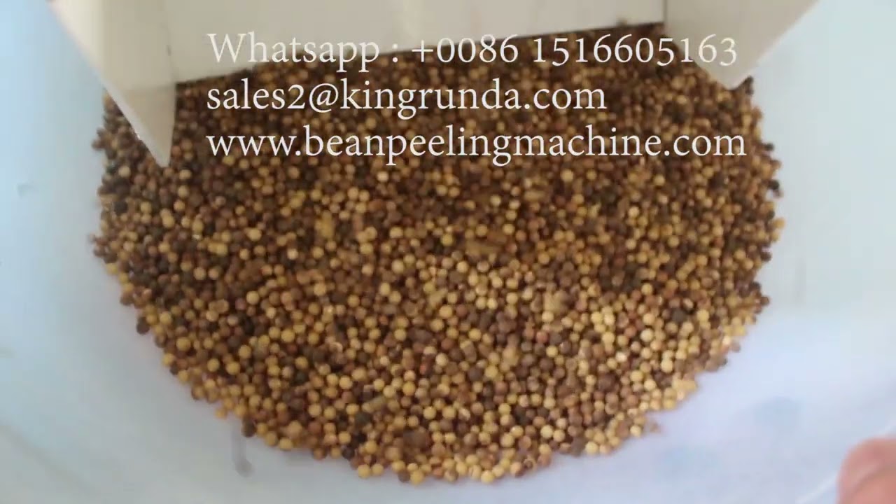 S18 black pepper peeling machine/black pepper skin removing machine/black pepper peeler/dehuller
