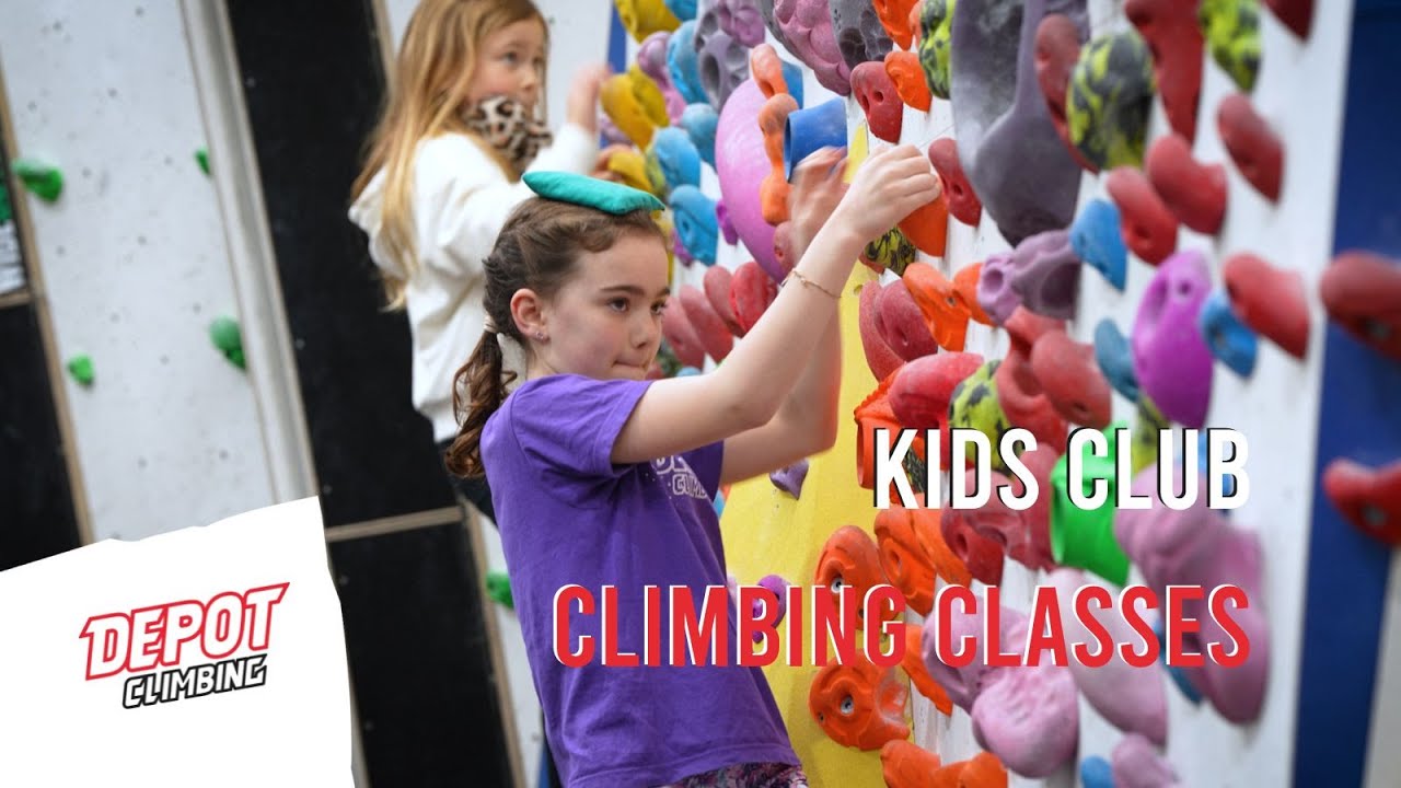 Depot Climbing Kids Club Childrens Climbing Classes