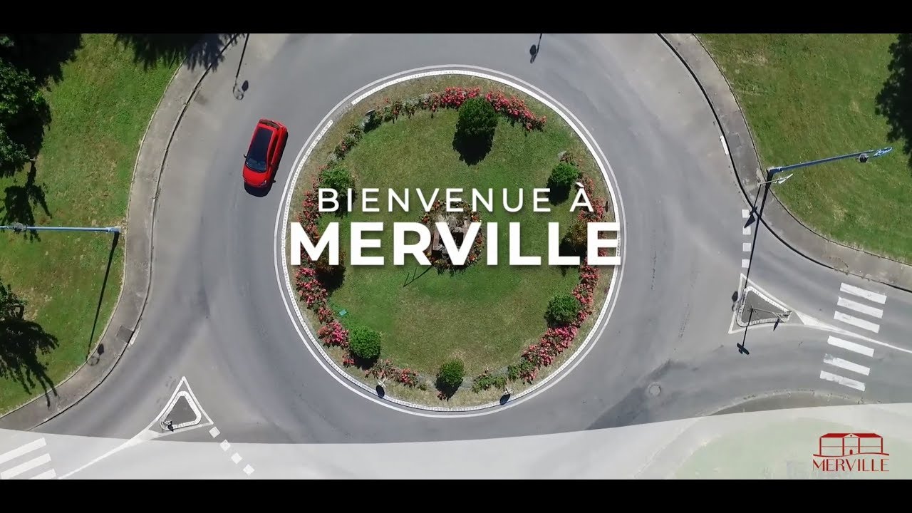 Merville vue du ciel