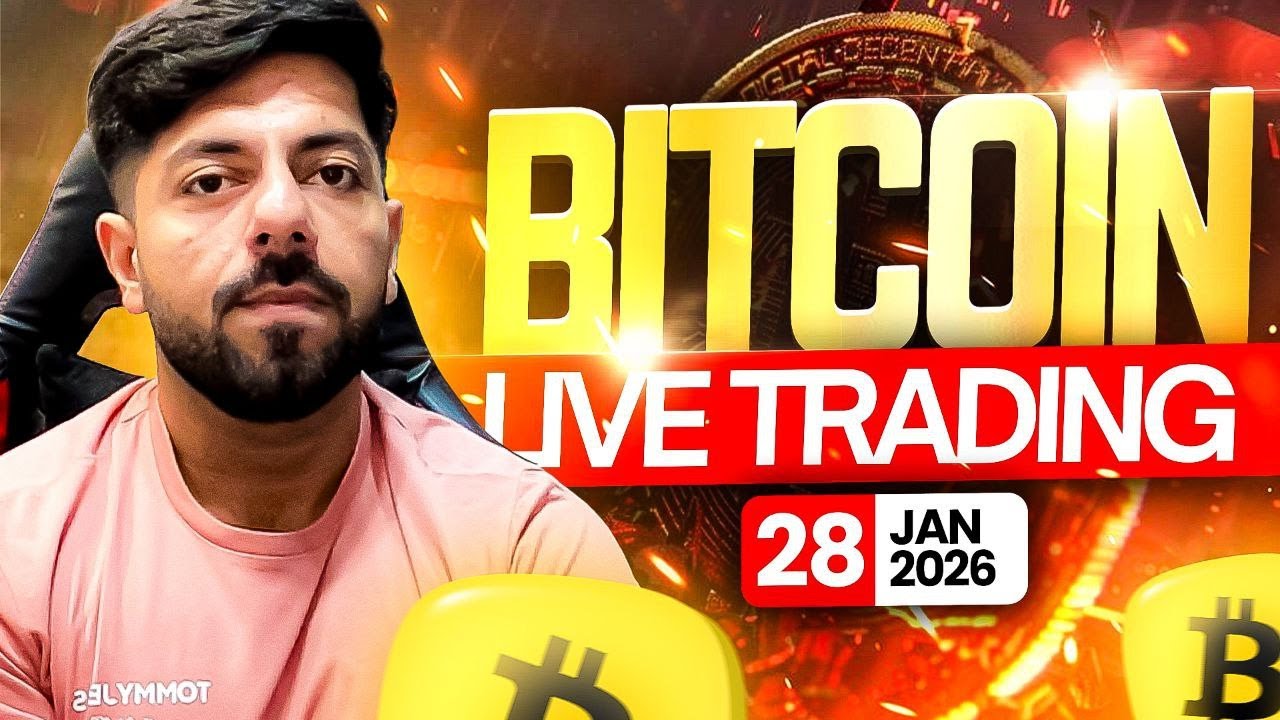 Live Intraday Trading | Crypto Bitcoin Live | VP Financials
