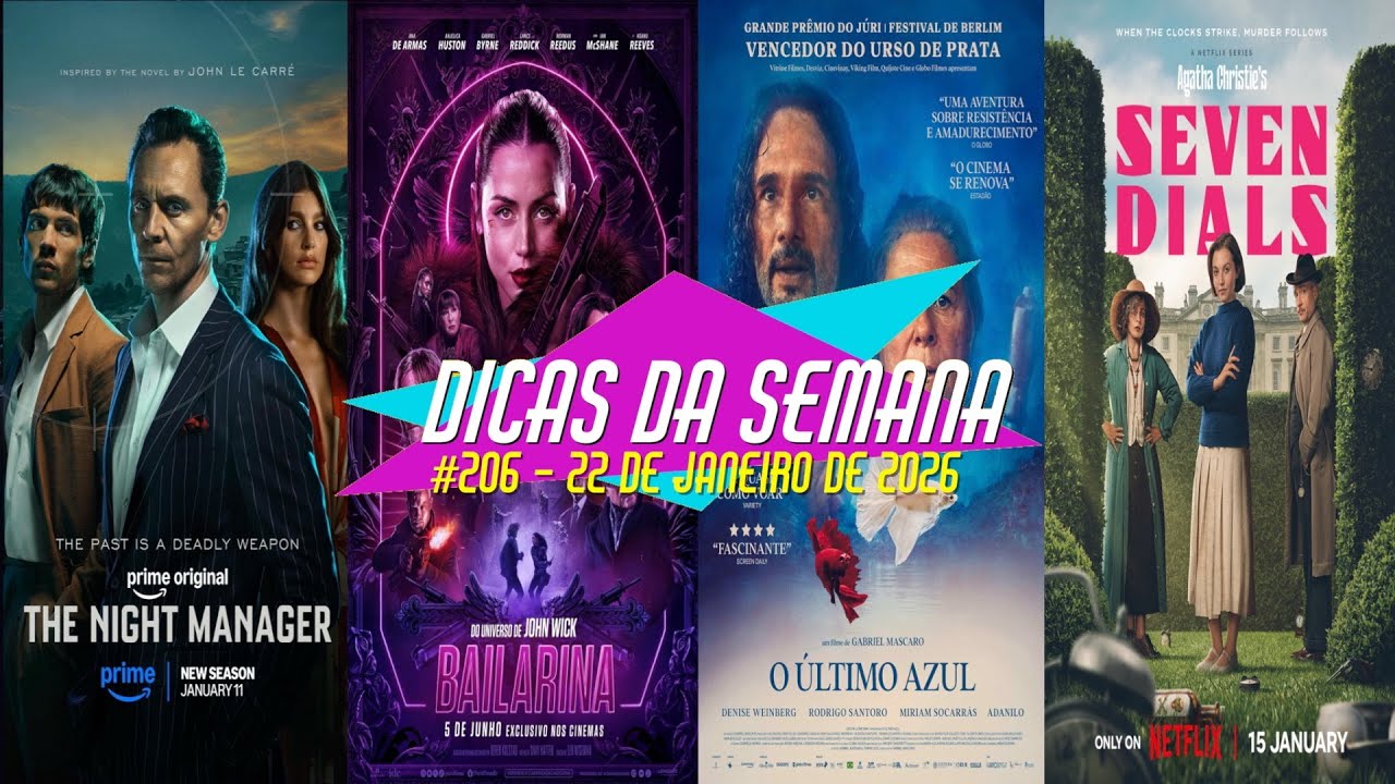 ESTREIAS DO STREAMING DESSA SEMANA: 22JAN2026