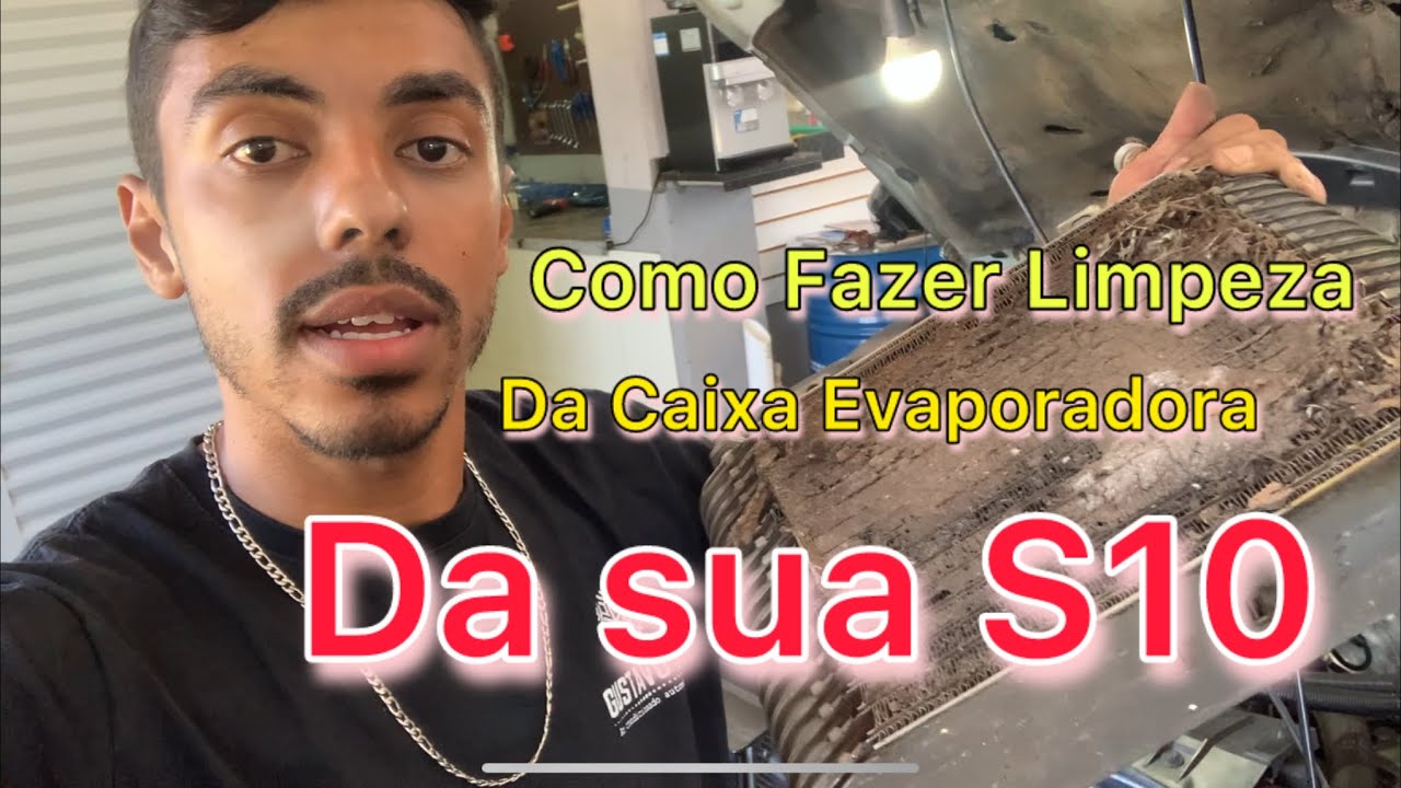 Como fazer a limpeza da caixa evaporadora da S10 #limpezaautomotiva #comofazer #arcondicionado