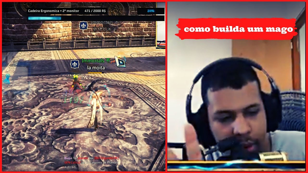 COMO FAZER A BUILD DA MAGA CERTINHO | CORTES DO MIR4 BRASIL