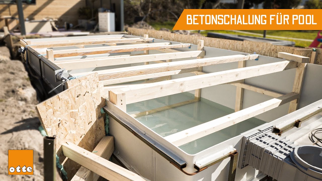 Betonschalung für unseren Pool! | Poolbau Teil 4 | Otte Freizeit