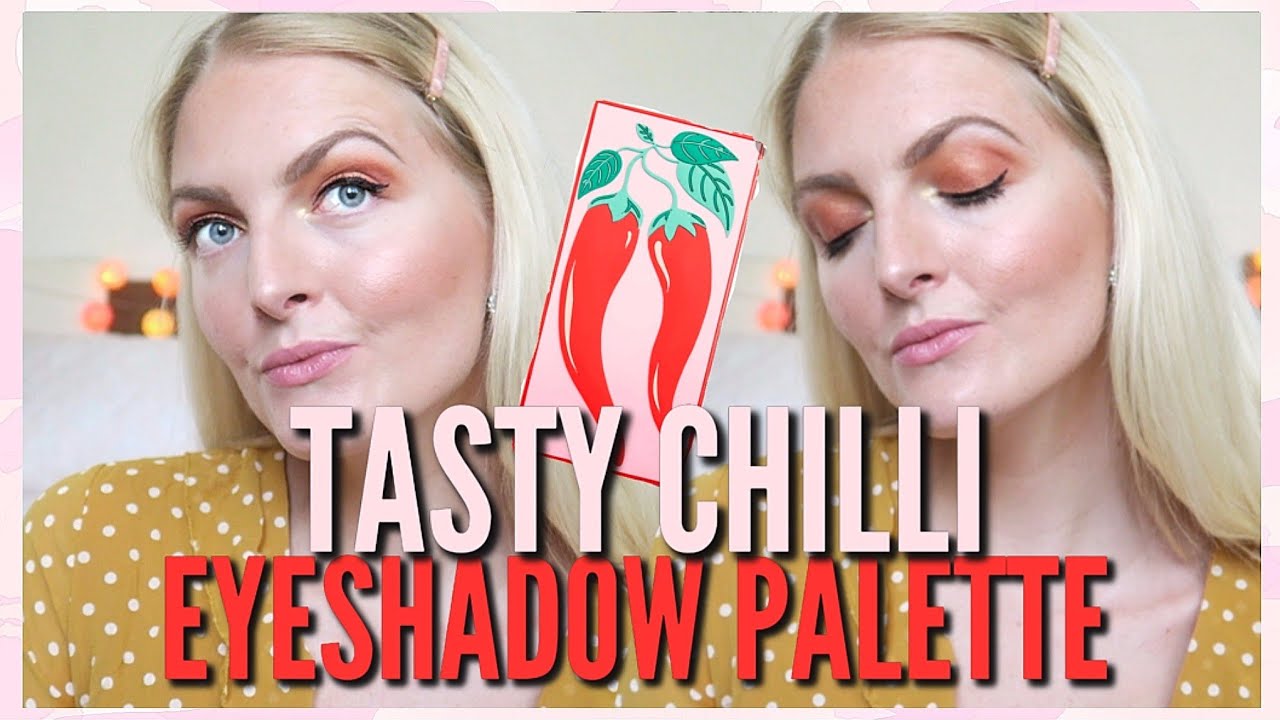 TASTY CHILLI EYESHADOW PALETTE🌶I HEART REVOLUTION | My Pretty Everything