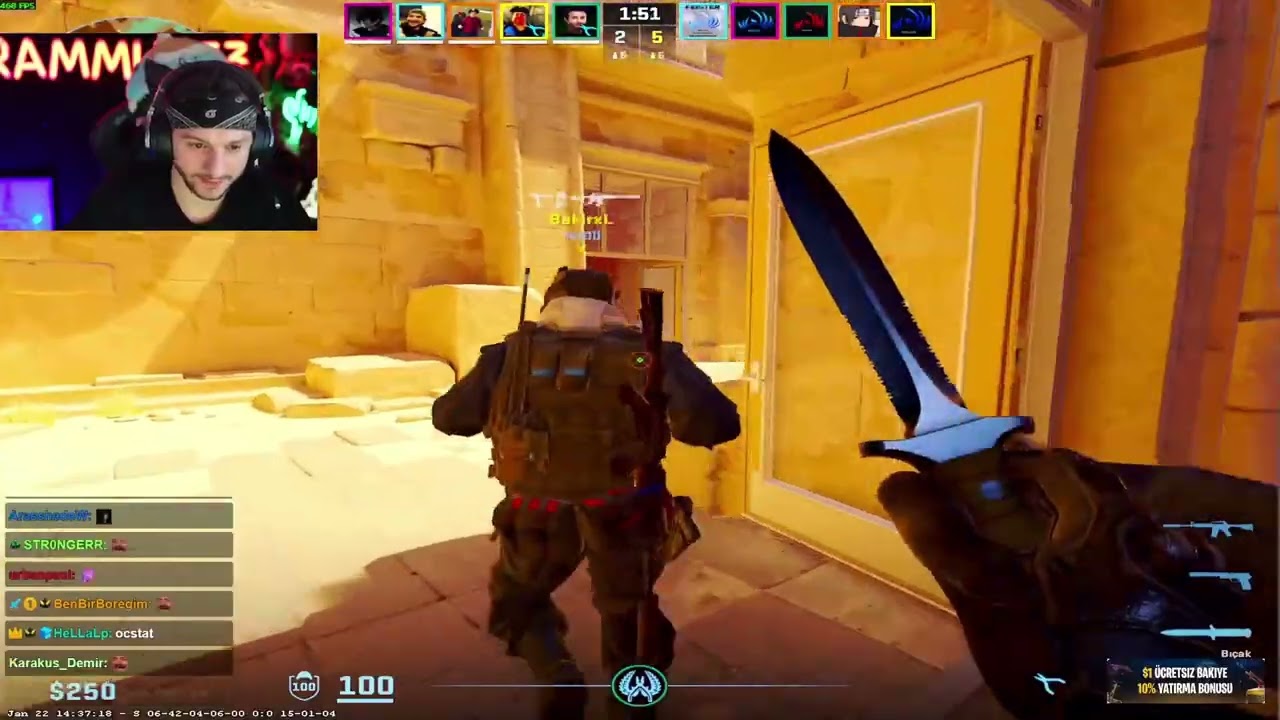 Rammus53 'Counter Strike 2' Oynuyor II Ekip &Ccedil;alışması Diye Yazılır Rammus Dİye Okunur!