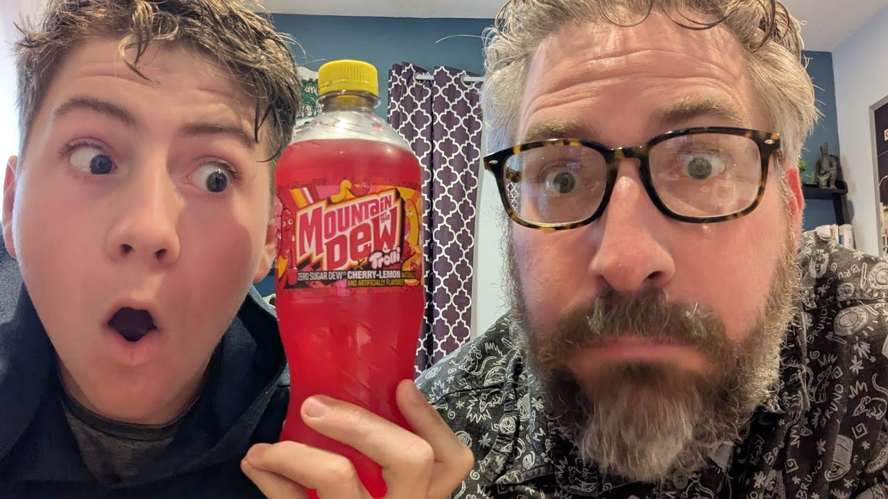Sota and Pop Try Super Sour Trolli Mountain Dew