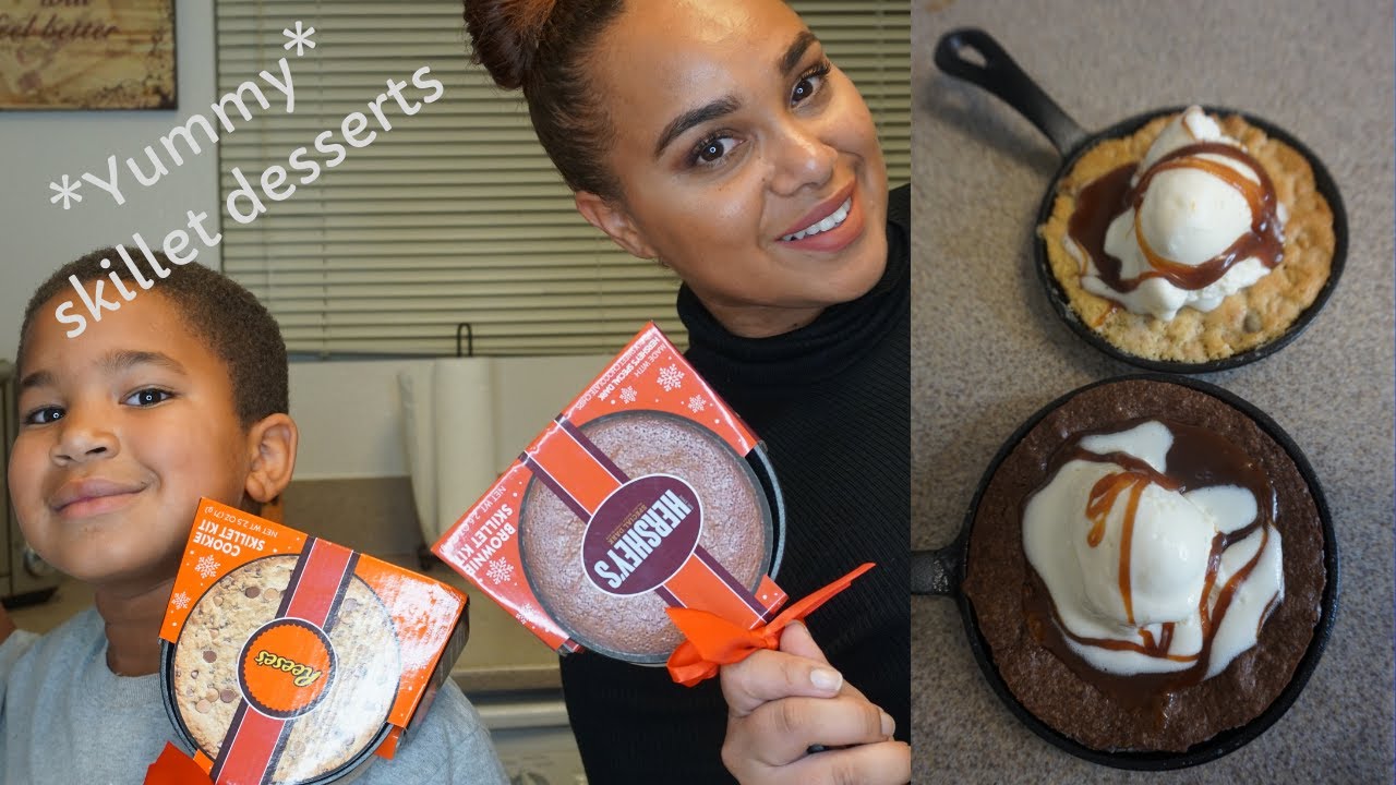 Skillet Reese's Cookie & Hershey's Brownie | Bake With Us