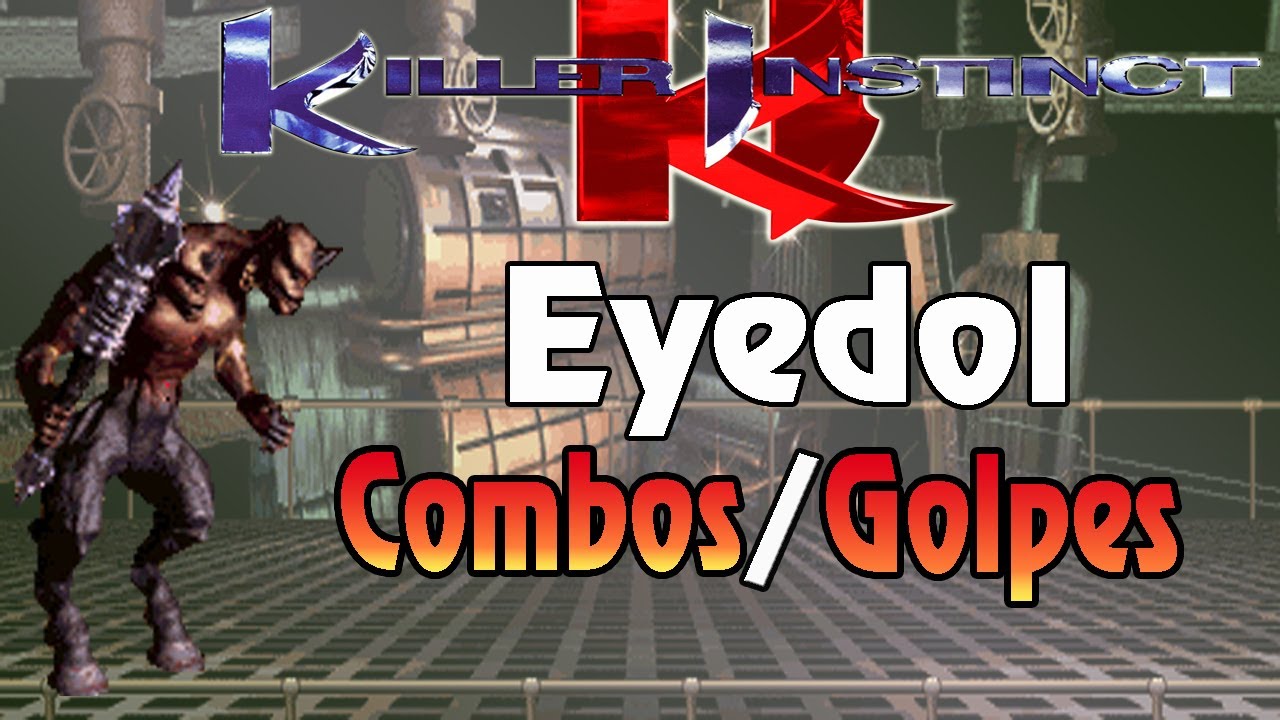 Aprenda como fazer combos e golpes do Eyedol no Killer Instinct de Snes