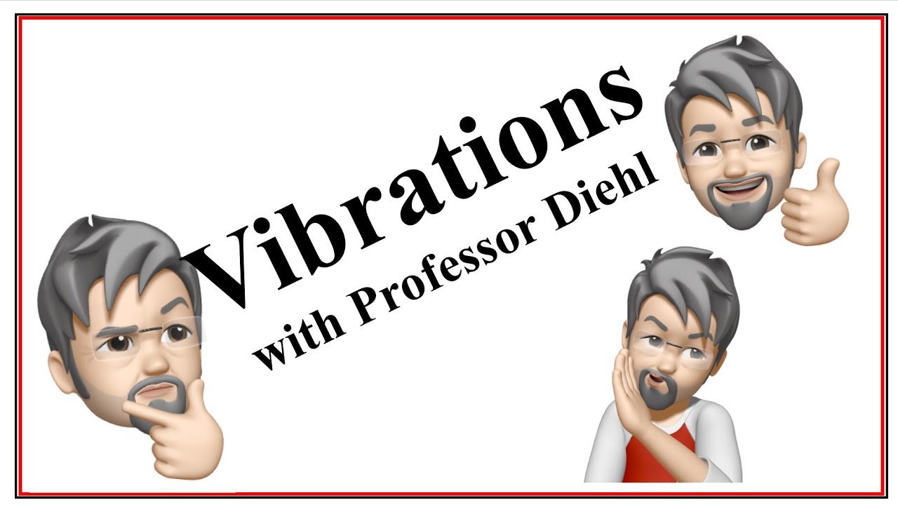 F24 ME350 Vibrations Week 1 Video 6 Example 1