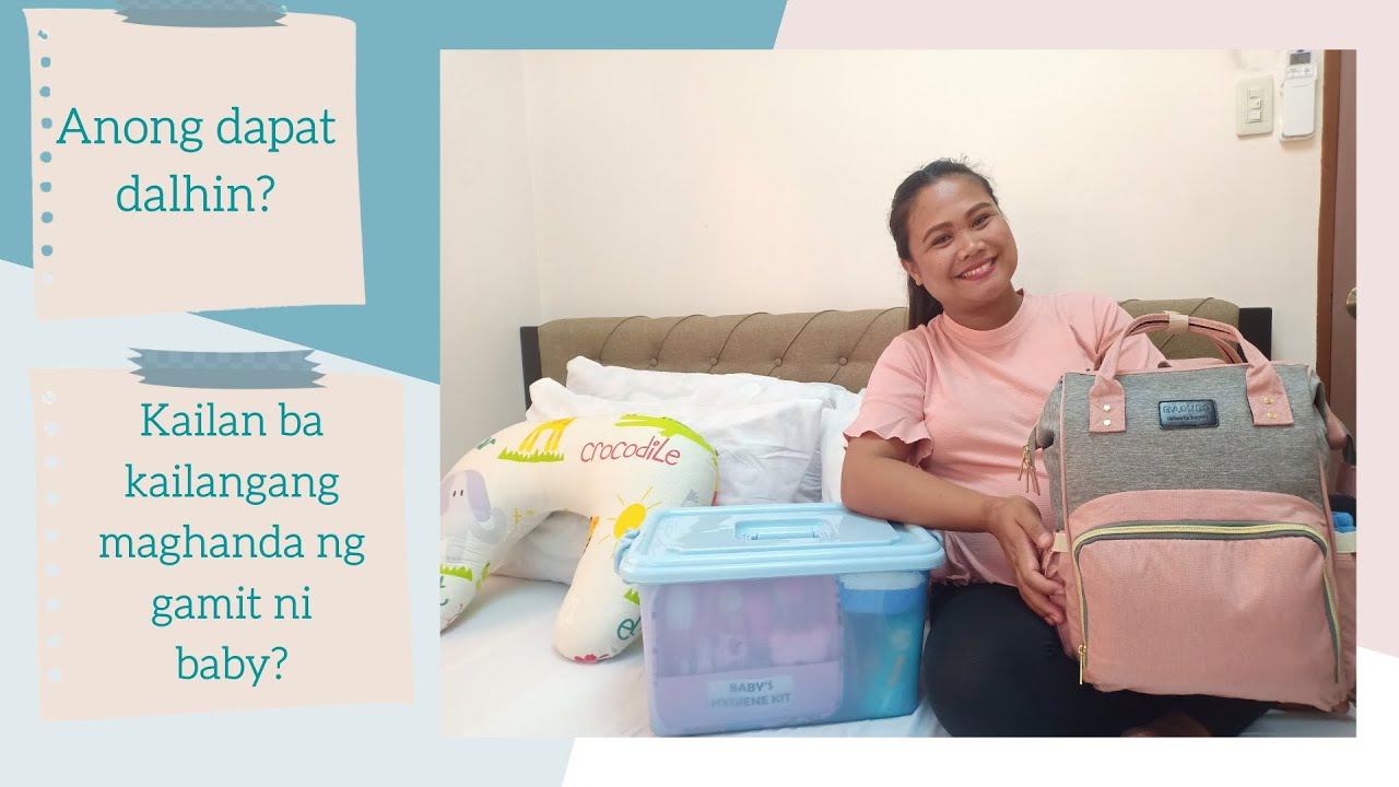 Baby's Hospital Bag | Baby's things you need to prepare before giving birth