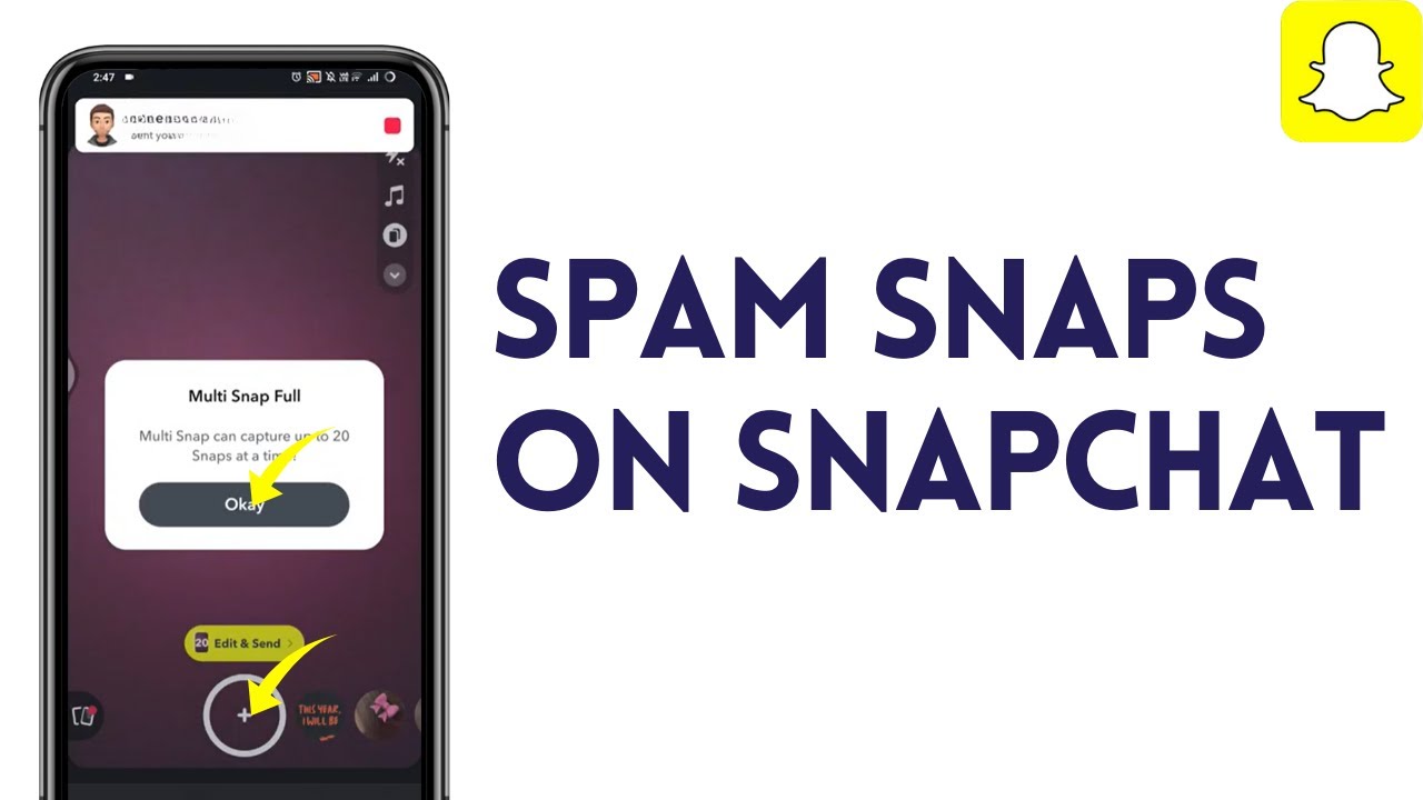 How To Spam Snaps On Snapchat (New Method)