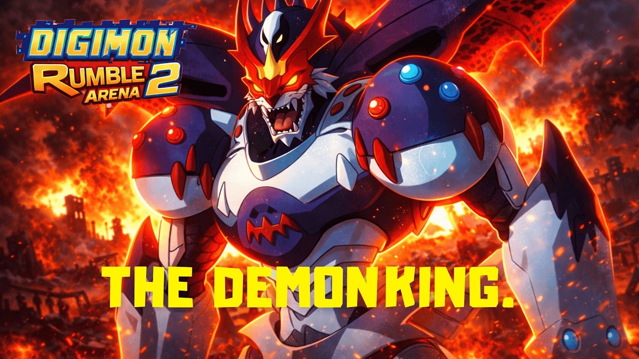Gameplay Malomyotismon 【Digimon Rumble Arena 2】