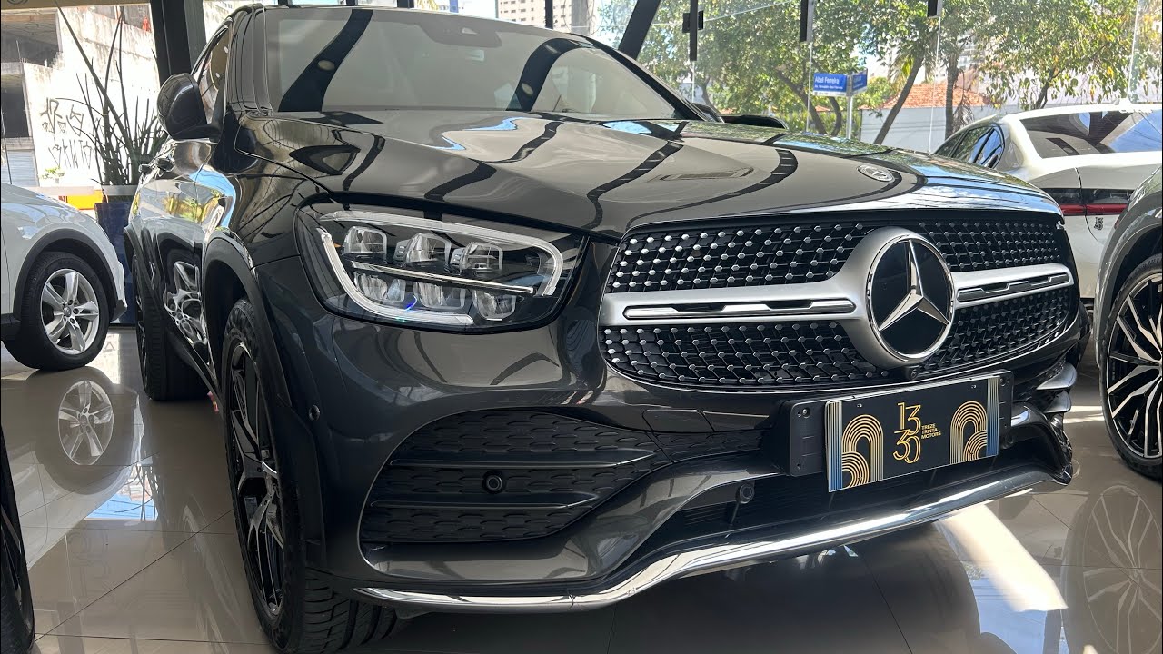 Mercedes GLC 300 2023 Blindada! 32.000km, histórico impecável e garantia de fábrica!