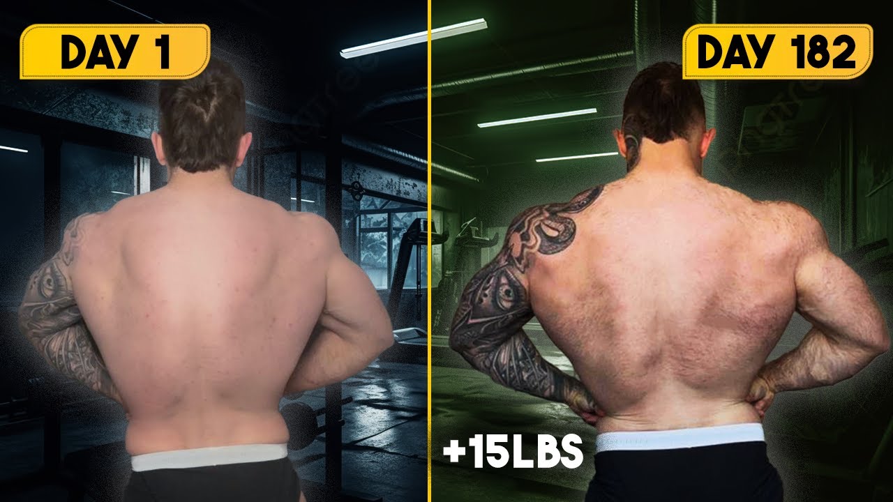 How I Gained 15lbs of Muscle in 6 Months!
