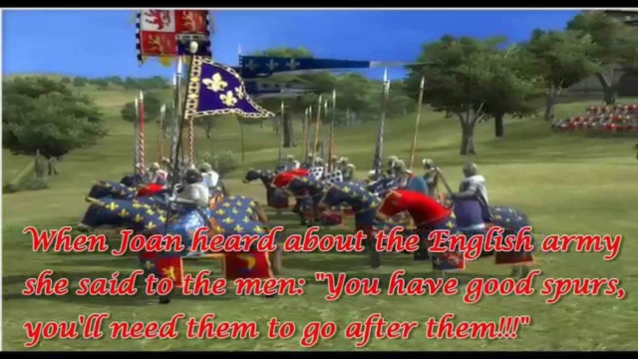 Battle of Patay and St Joan of Arc (M2TW)