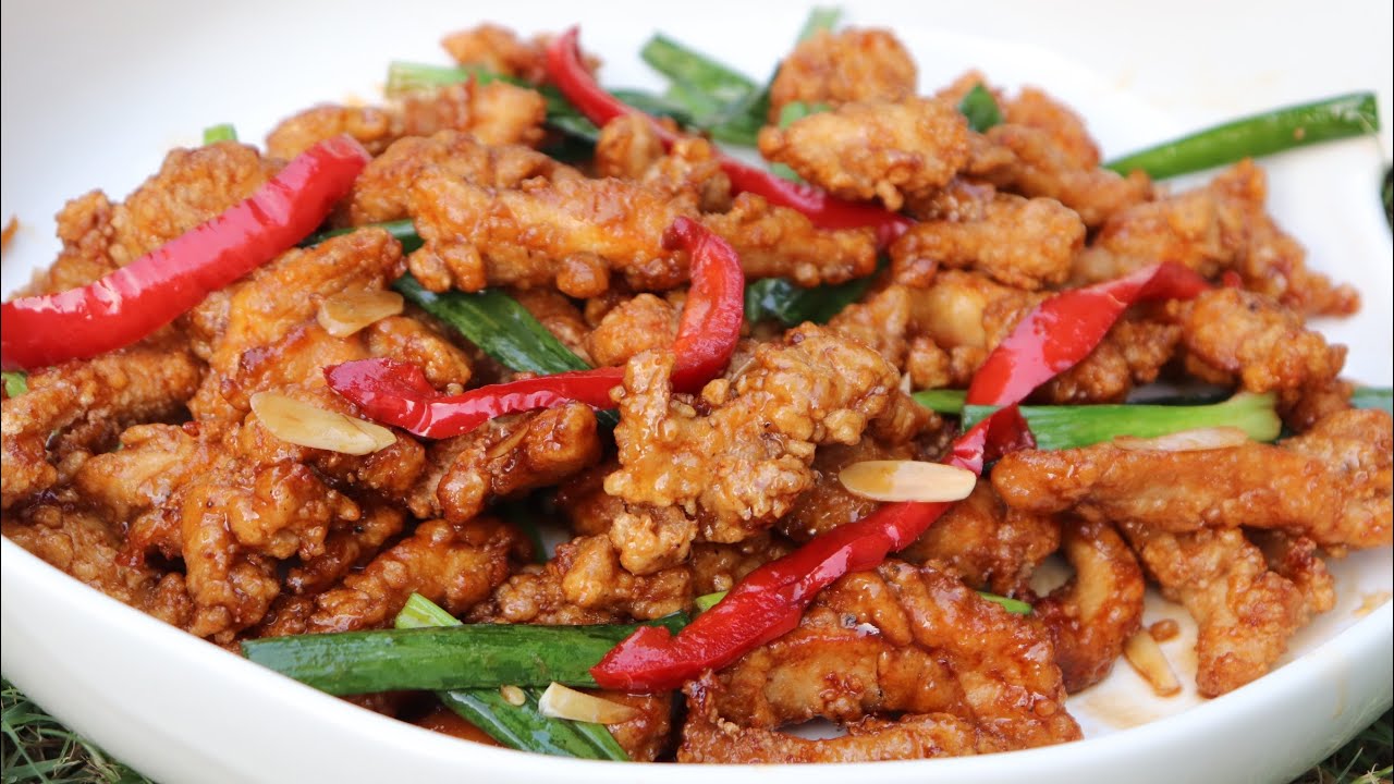 Crispy Shredded Chicken Recipe