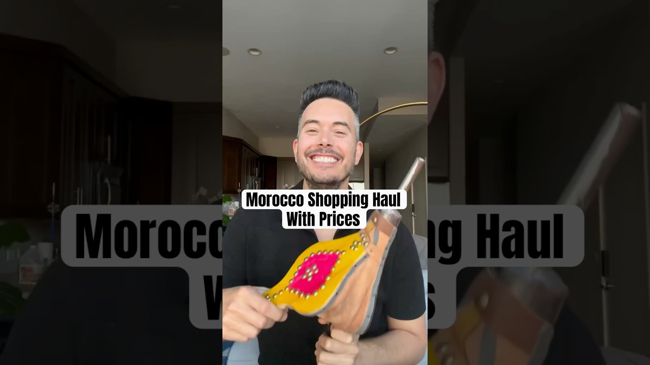 Morocco Shopping Haul With Prices! Check out some of my latest finds from Marrakech, Morocco! 🇲🇦