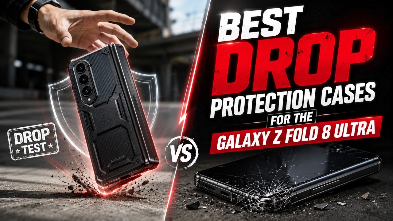 Top 7 Best Drop Protection Cases For The Galaxy Z Fold 8!