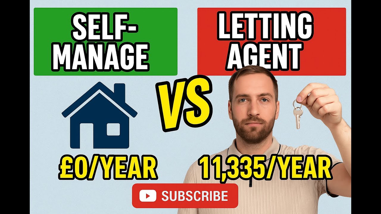 Self-Manage vs Letting Agent: How Much Does It Really Cost? | UK Buy to Let Explained