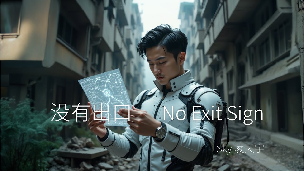 【没有出口】【No Exit Sign】Sky 凌天宇 | Lyrics | 歌词 | Music Video