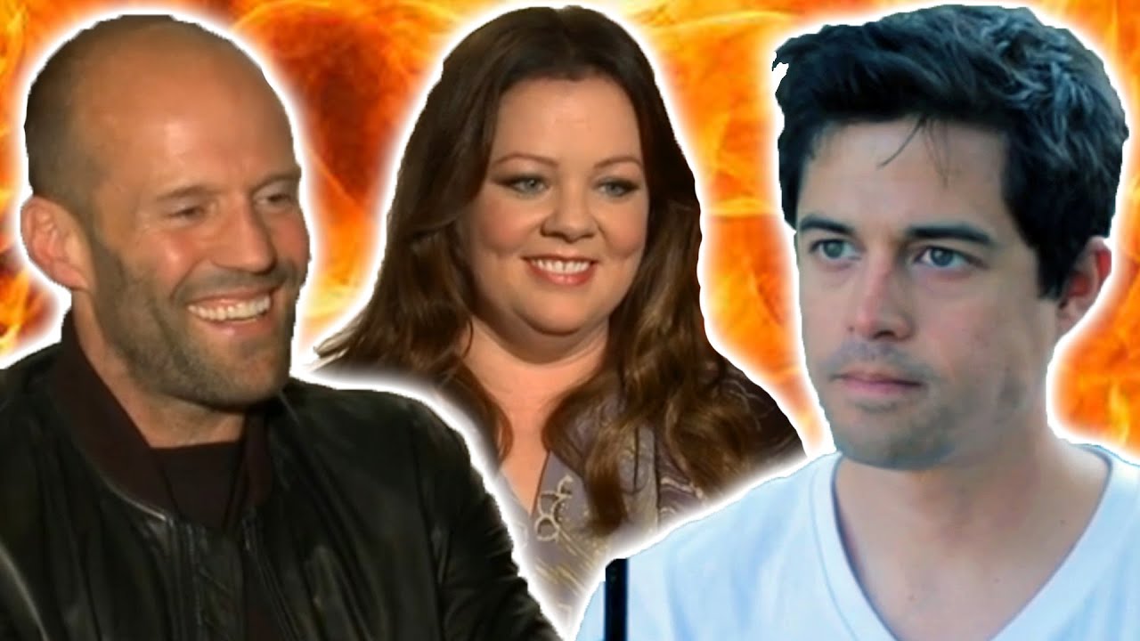 Getting ROASTED by Melissa McCarthy and Jason Statham