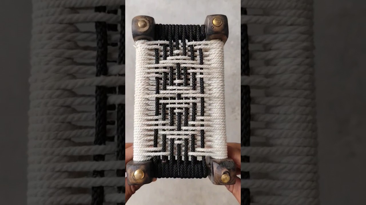 Weaving a small BED || charpai bunai 