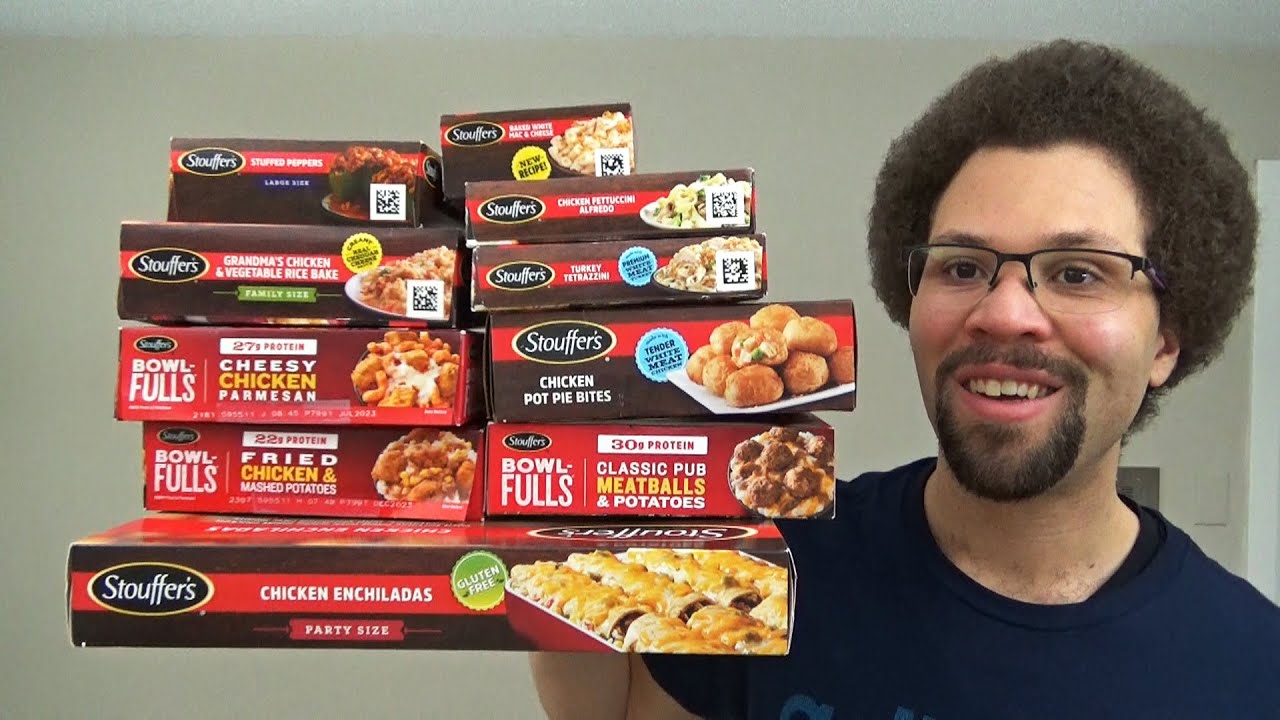 Stouffer's 12 Pound Frozen Meal Food Challenge