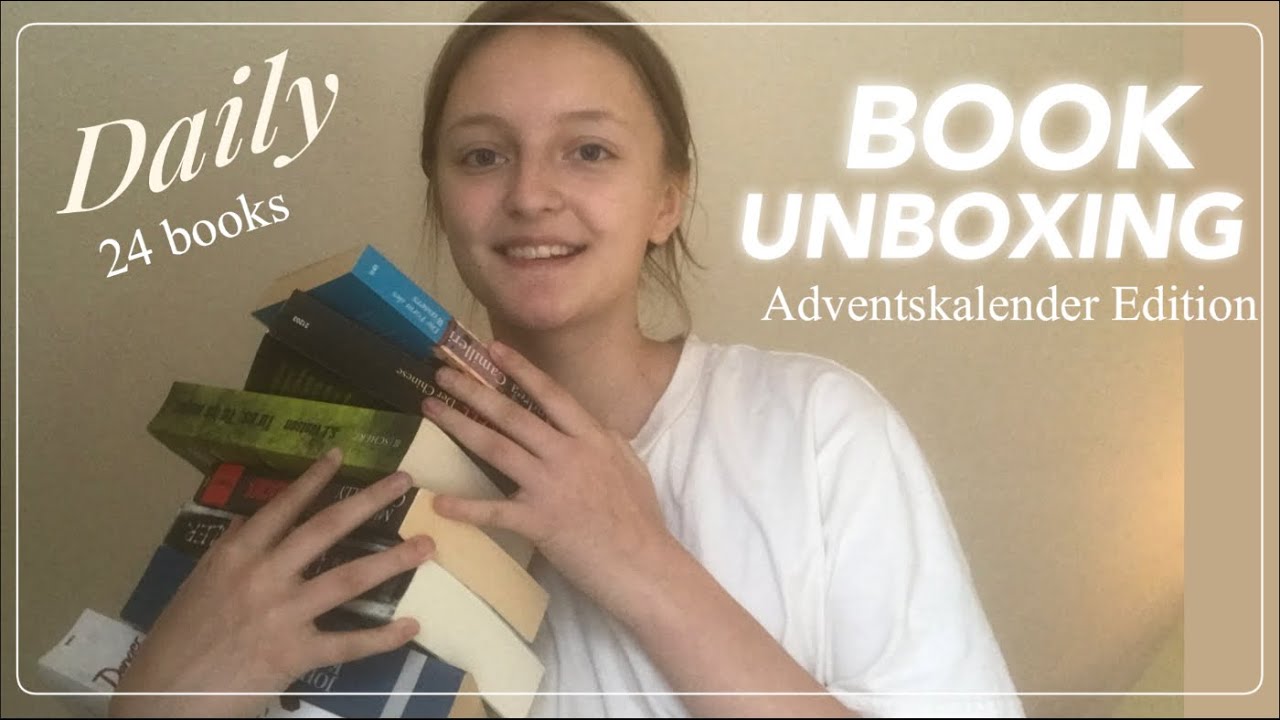 unboxing 24 books / alicia.study.