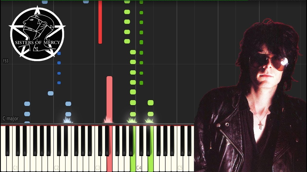 Marian - The sisters Of Mercy [Piano Cover/Synthesia]
