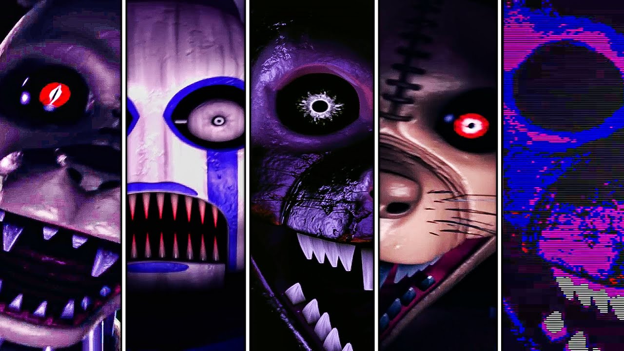 Five Nights at Candy's 3 All Jumpscares