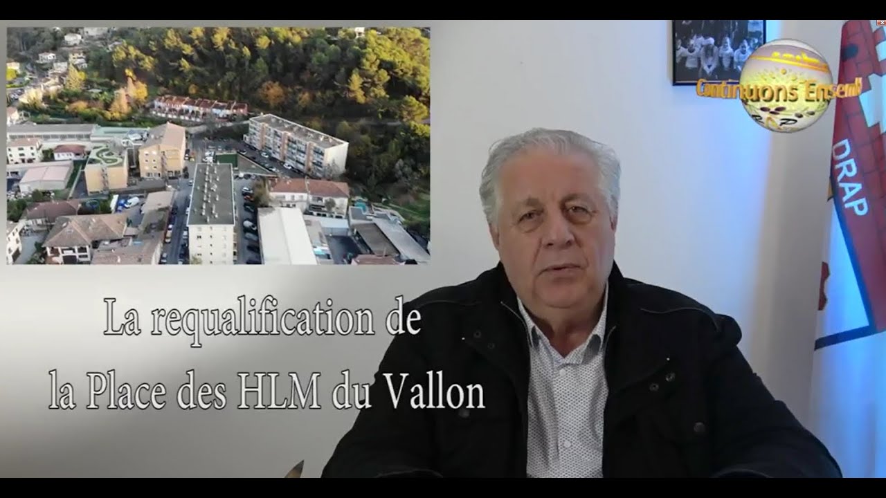 La place des HLM du Vallon