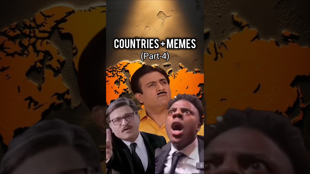 Countries + Memes #4 | Geopolitics 🌍 | Worldwithsamay