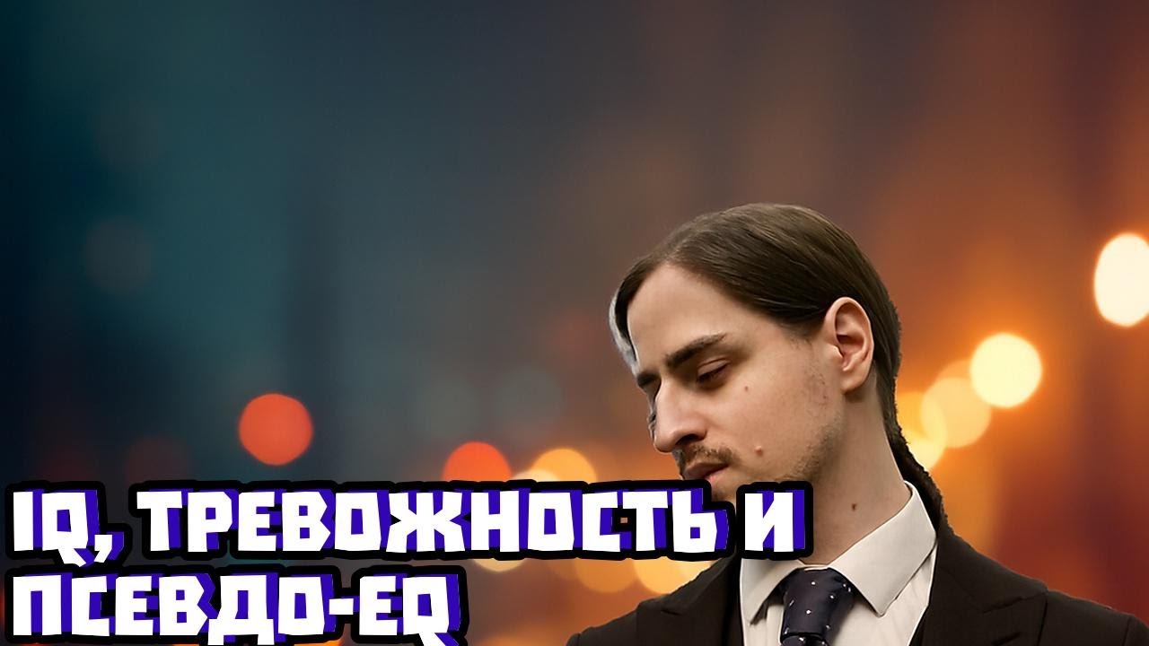 &laquo;Горе от ума&raquo;: тревожность vs IQ и почему EQ &mdash; псевдонаука | Владимир Алипов