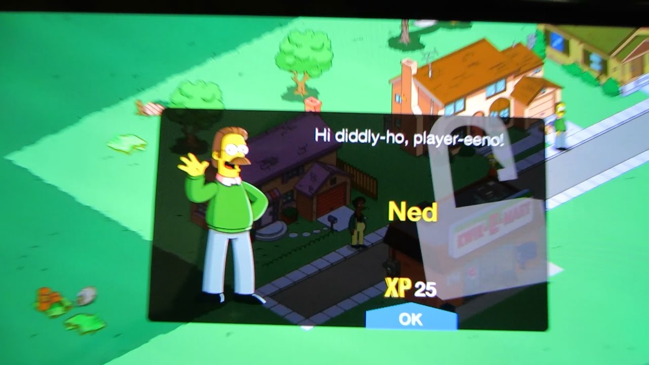 The Simpsons Tapped Out # 2 Ned Flanders