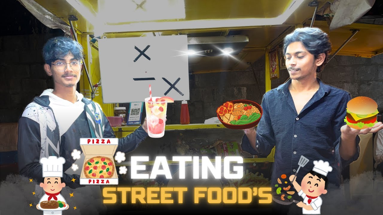 Eating street 🍱 food’s 🤣| ಕನ್ನಡ|vlog day-96#raviworld #trending #comedy 