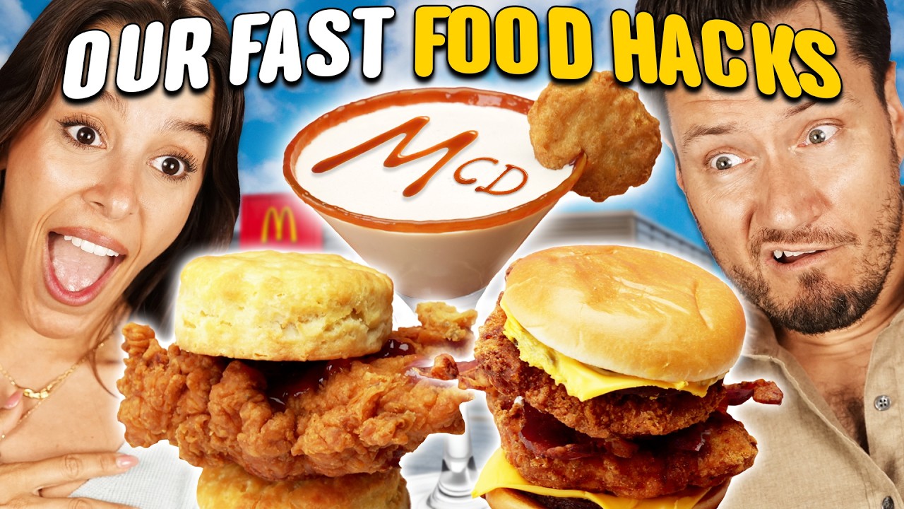 Trying & Rating OUR Fast Food Secret Menu!