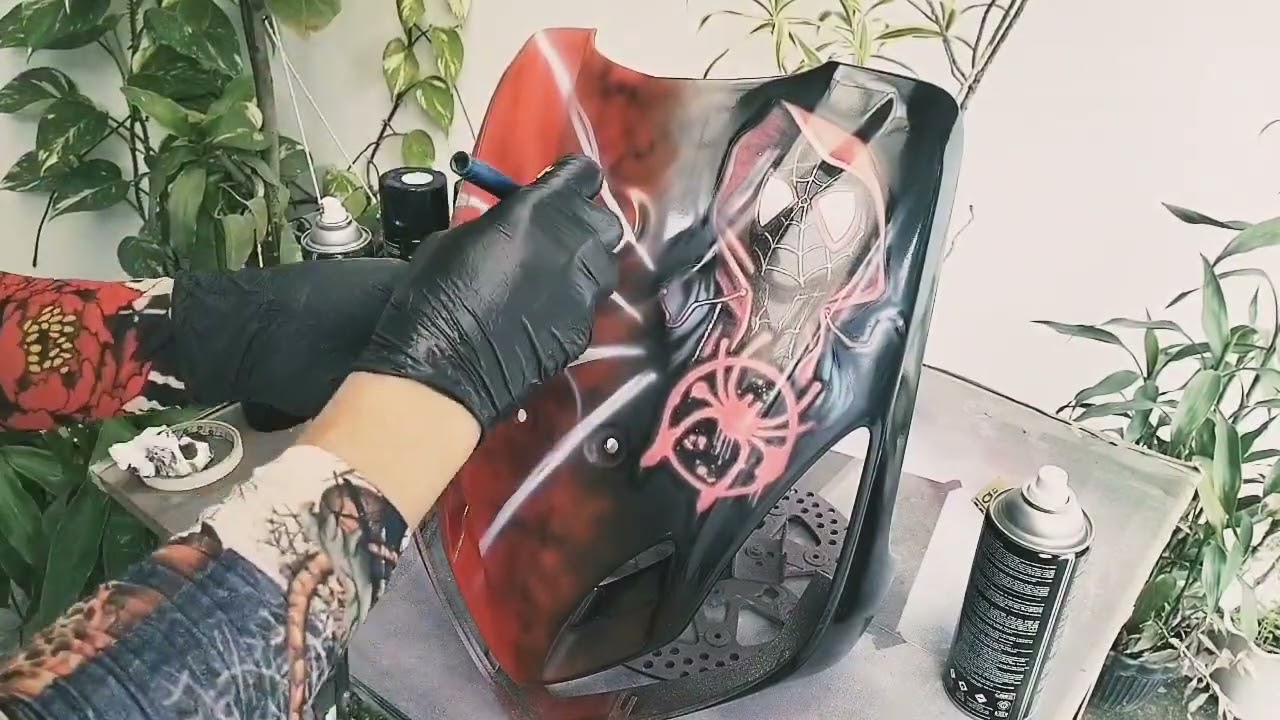 PAANO GUMAWA NG DESIGN GAMIT ANG WATER SLIDE DECALS AT AIRBRUSH