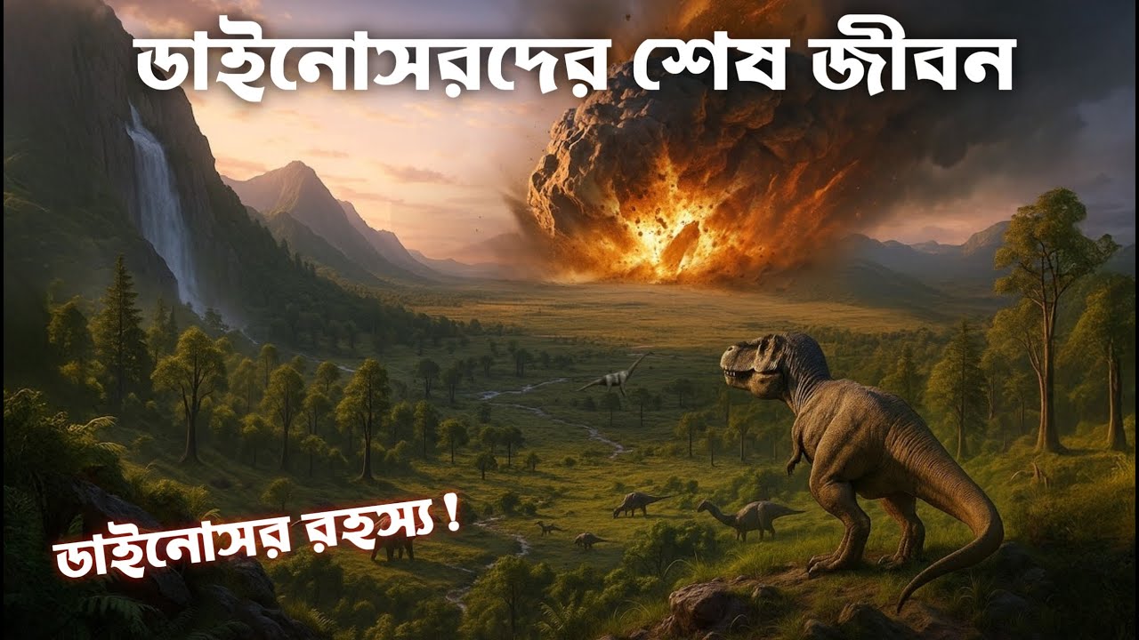 ডাইনোসর জীবনের বিলুপ্তি রহস্য ! পৃথিবীর সবচেয়ে ভয়ঙ্কর সেইদিন আসলে কী ঘটেছিল