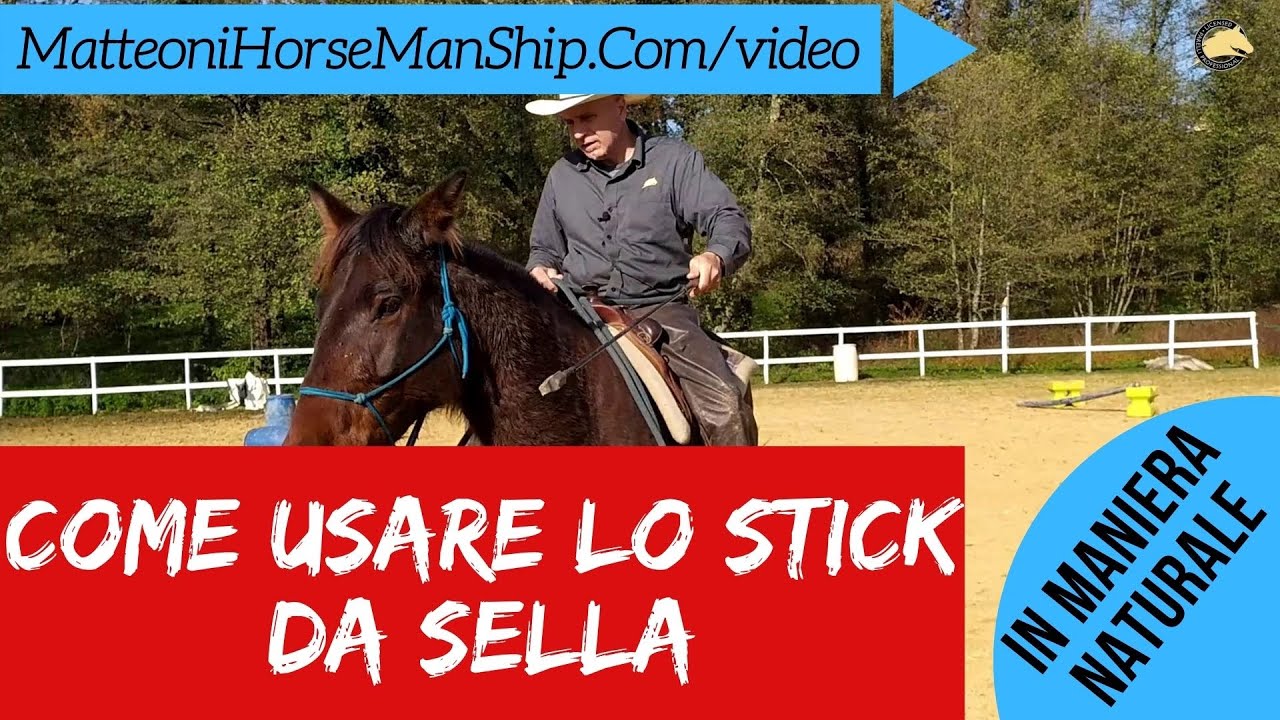 Come usare lo Stick da sella