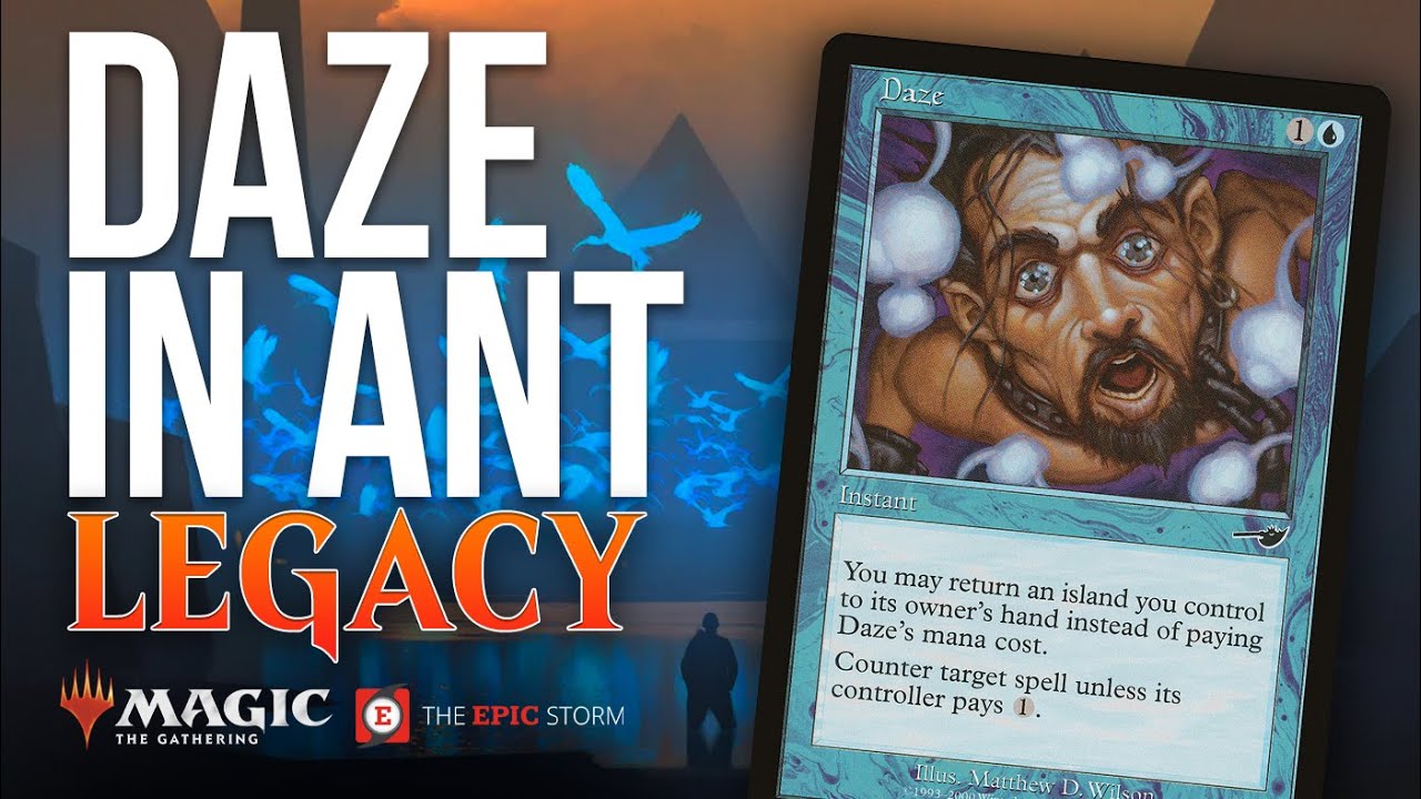 What if we ran Daze in Ad Nauseam Tendrils? Legacy Past in Flames Storm Combo | Magic: The Gathering