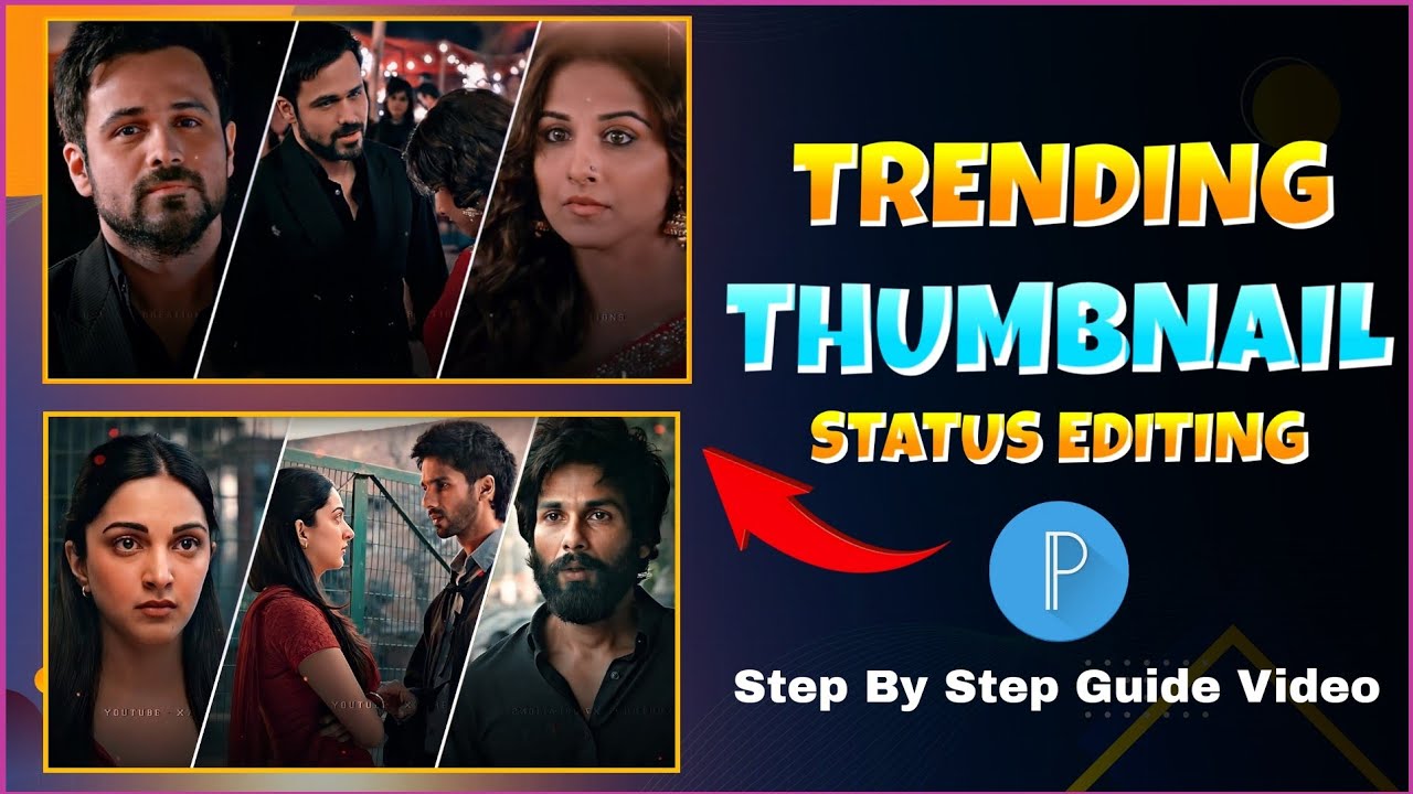Status Thumbnail Kaise Banaen | How to make viral thumbnail | Efx Thumbnail Editing | X7 Creations