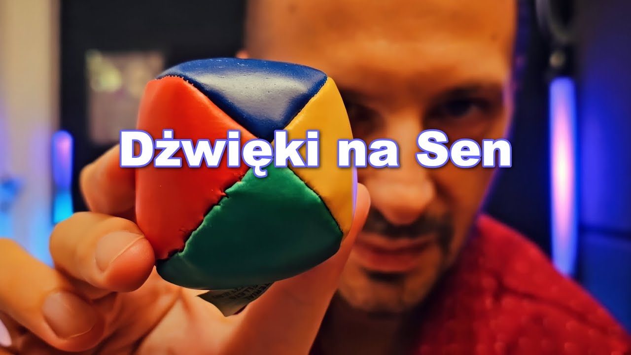 Odprężające dźwięki pomagające zasnąć. ASMR po polsku