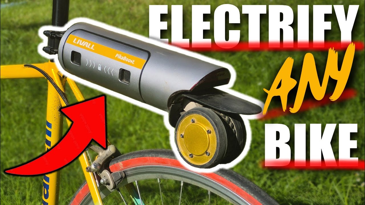 Make Your Bike ELECTRIC with this INEXPENSIVE conversion kit | Livall pikaboost 2