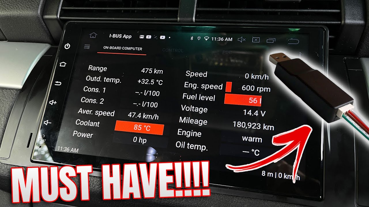 Обновление Android-стереосистемы BMW E53 X5: вам НУЖНО ПРИЛОЖЕНИЕ IBUS!