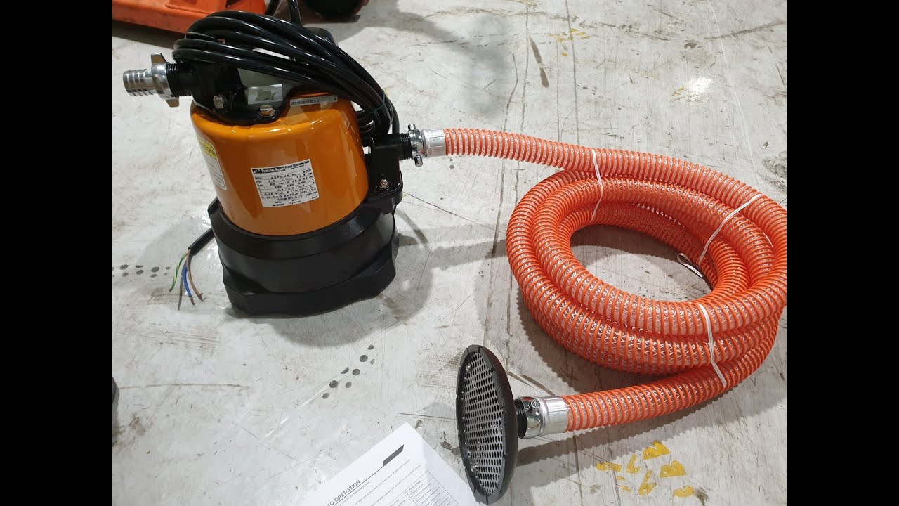 Self-Priming Residue Dewatering Pump Tsurumi LSP1.4S