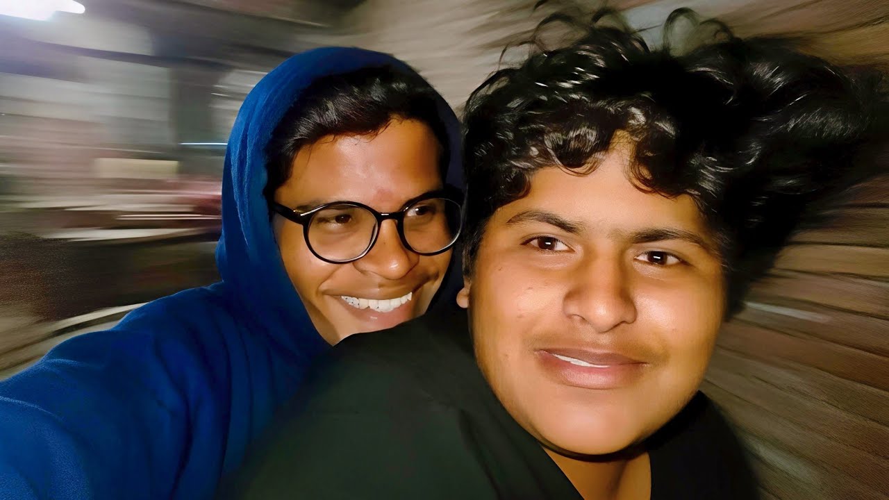 "Badmosh bhai bhaag kuu rahe hai 😱" kya hua bhai ko 