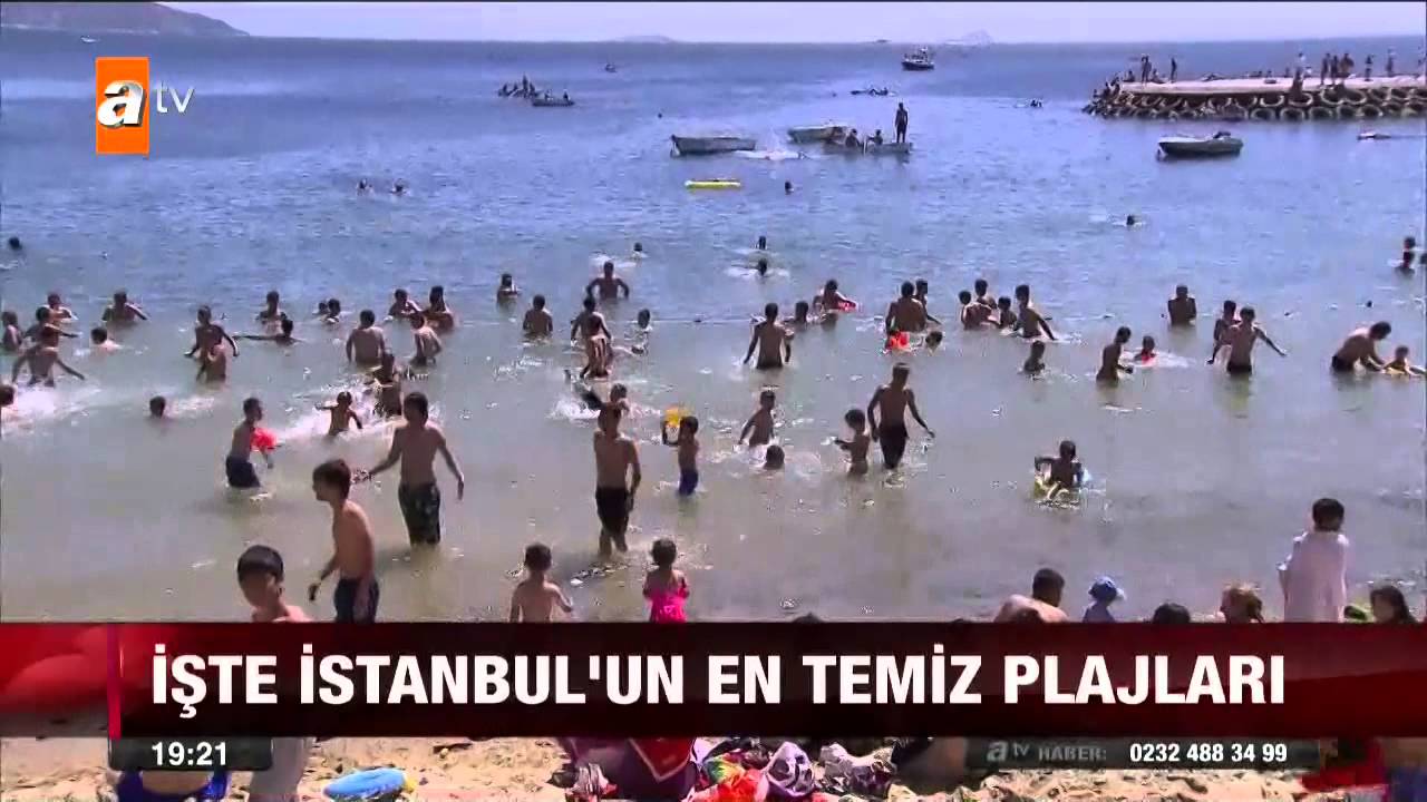 İşte İstanbul'un en temiz plajları - atv Ana Haber