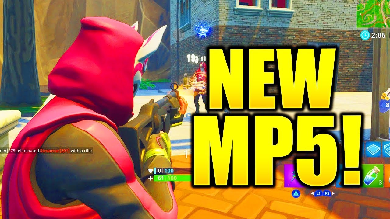 *NEW* MP5 GAMEPLAY FORTNITE! 