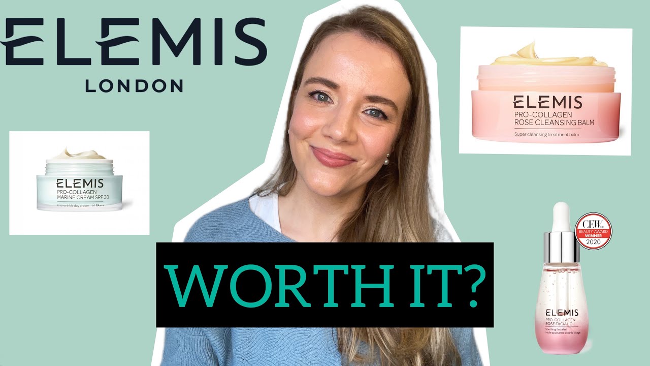ELEMIS luxury skincare review🪸✨ #skincare #beauty #elemis